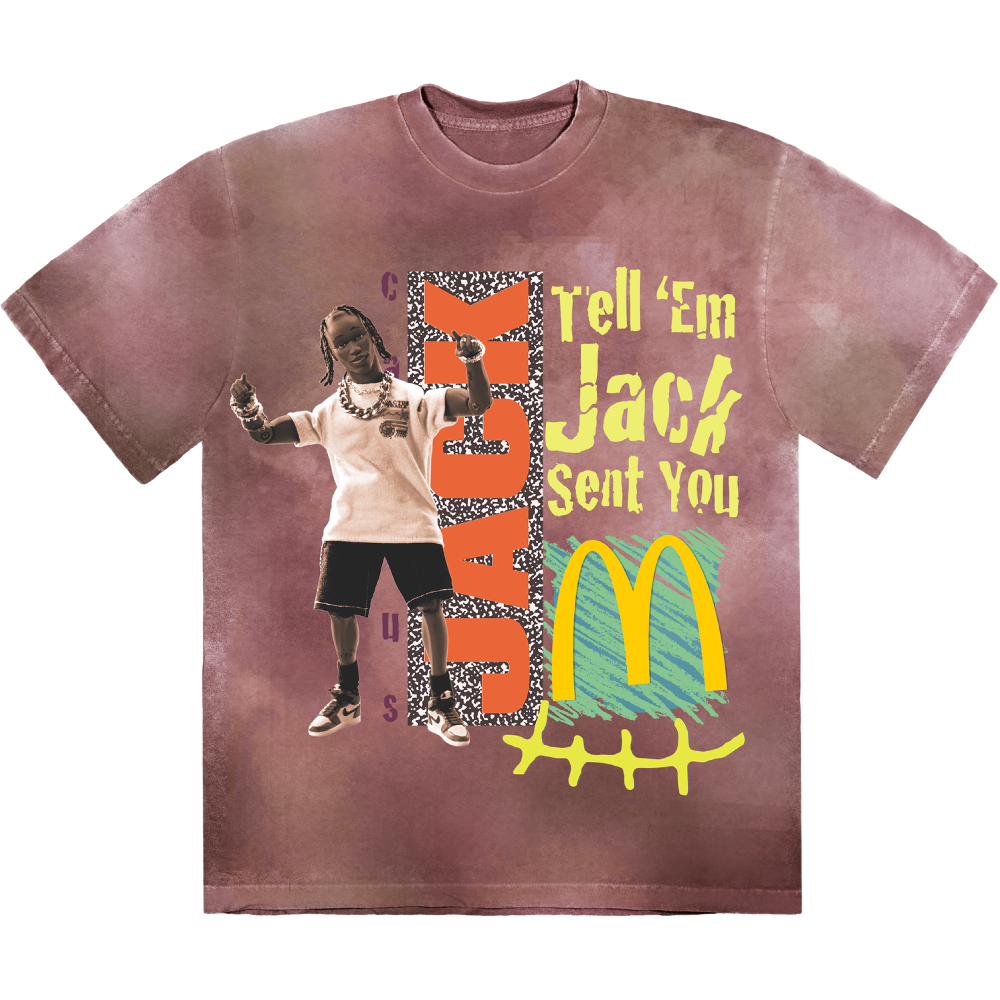 Travis Scott x Mcdonald's Jack Smile II T-Shirt Multi - Official Travis ...